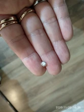 Moissanita suelta de 0,5 quilates, 5mm, IJ, Color brillante redondo, corte VVS1, anillo, pulsera, joyería, material artesanal, Diamante de laboratorio