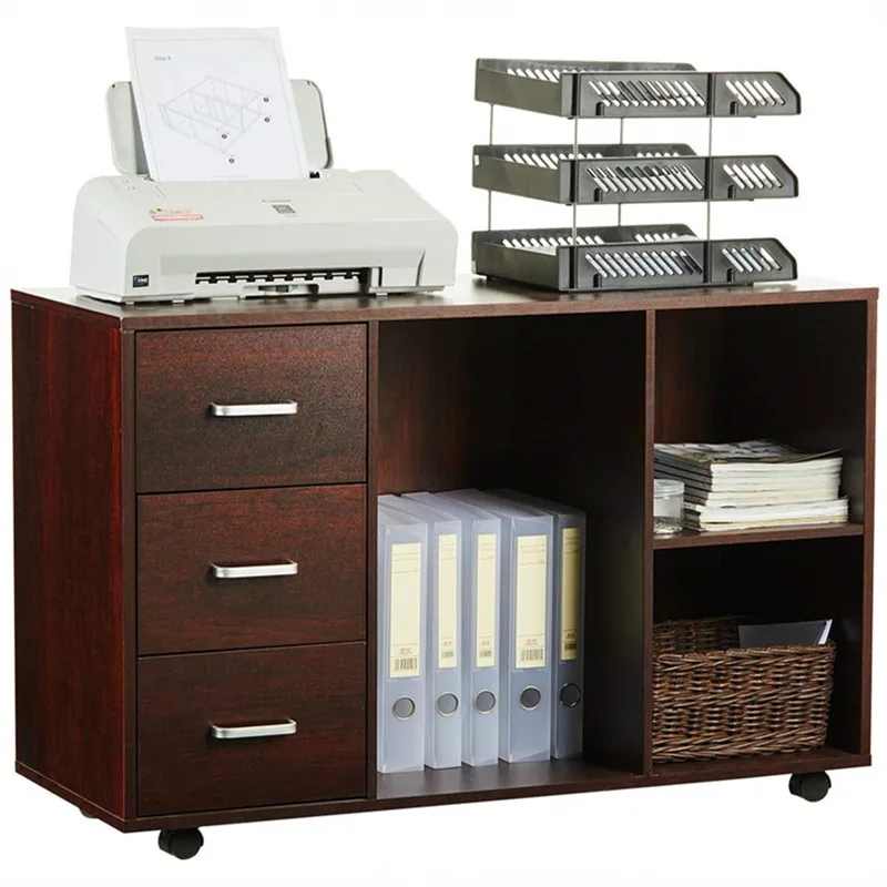 3-Drawer Wood File Cabinet Mobile Filing Cabinet Printer Stand with Wheels Open Storage Shelves for Home Office Study Bedroom
3-Drawer Wood File Cabinet Mobile Filing Cabinet Printer Stand with Wheels Open Storage Shelves for Home Office Study Bedroom