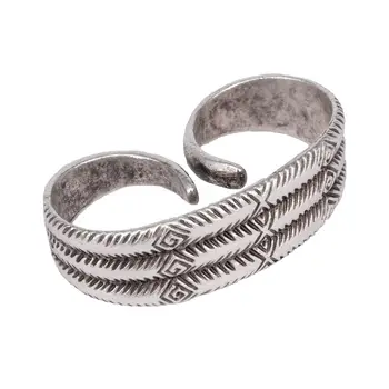 Women's ring dimensionless ethnic otokodesign 55741 (silver, Zamak) 
Women's ring dimensionless ethnic otokodesign 55741 (silver, Zamak)