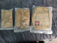 Molle-Bolsa de caza para exteriores, accesorios, riñonera, herramientas de supervivencia, Kits médicos portátiles para cinturones tácticos, mochila de hombro