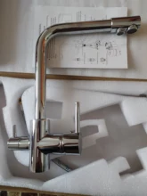 Kitchen-Faucets Tap-Crane Mixer Tap Water-Purification Frap 360-Rotation Deck-Mounted