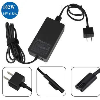 102W Microsoft Surface Book 2 Charger Surface Book Portable Charger 15V 6.33A for Surface Laptop & Surface Pro 4/Pro 2017 
102W Microsoft Surface Book 2 Charger Surface Book Portable Charger 15V 6.33A for Surface Laptop & Surface Pro 4/Pro 2017