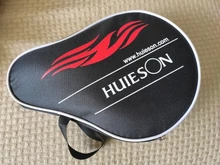 Una pieza profesional nueva raquetas de tenis de mesa Bat Bag Oxford Ping Pong caso con bolsa de pelotas 30x20 cm