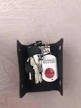 Portallaves de cuero PU para hombre y mujer, organizador de llaves, moda, carteras para llaves, bolsa, llavero de coche, cartera para llaves