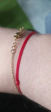 Las mujeres Simple fino suerte cordel rojo pulsera Nueva joyería de moda pulseras de pareja de regalo de cumpleaños