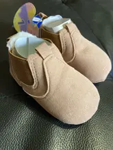 Zapatillas de cuna para bebé recién nacido, suela suave de cuero, leopardo, sólido, cálido, primeros pasos, 2018