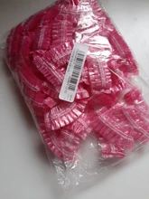 Tapas protectoras de plástico desechables para las orejas, 50/100 Uds., para salón de peluquería, protección contra tinte, gorro de ducha, herramienta