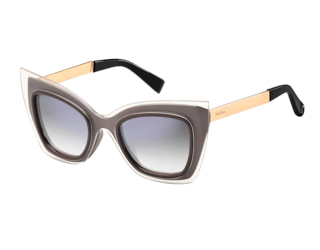 Sunglasses MaxMara mm overlay Grey Gold | Аксессуары для одежды