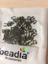100 unids/lote 4mm alambre de protectores de protección de alambre tutor protectores de bucles en forma de accesorios cierres conector para la fabricación de la joyería