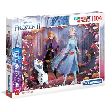 Puzzle Brilliant Frozen 2 Disney 104Pzs toys board games Clementoni
Puzzle Brilliant Frozen 2 Disney 104Pzs toys board games Clementoni
