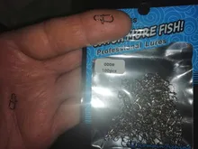 Rompin 100 Uds 000-5 # Pesca bien enganchado broche de presión de acero inoxidable 304 de Pesca barril giratoria atraer conector accesorios de Pesca