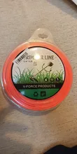 KKMOON-cortador de cuerda de nailon de 6 tipos, 90m, cabeza cortadora de cepillo de calidad fina, línea de corte, alambre de siega, accesorio para cortacésped
