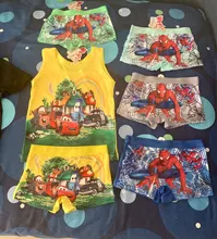 Calzoncillos bóxer de algodón con dibujos animados para niños, ropa interior de dibujos animados, 4 Uds.