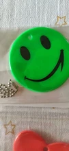 Llavero con cara sonriente de 6,5 CM, llaveros reflectantes, accesorios colgantes de bolsa, Seguridad de Tráfico de alta visibilidad