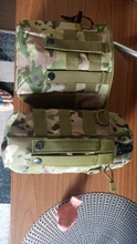 Molle-Bolsa de caza para exteriores, accesorios, riñonera, herramientas de supervivencia, Kits médicos portátiles para cinturones tácticos, mochila de hombro