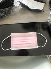 Mascarilla facial desechable para niños y niñas, máscara Anti-niebla, elástica, suave, transpirable, PM2.5, no tejida, 3 capas, de 1 a 500 Uds.