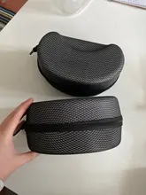 Gafas de protección EVA para esquí y nieve, lentes de sol de esquí, Snowboard, Estuche de transporte con cremallera, soporte de caja dura 40DC23, novedad