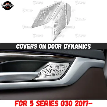 Covers on door dynamics case for BMW 5 series G30 2017- Stainless steel molding 1 set /2 pcs decoration car styling
Covers on door dynamics case for BMW 5 series G30 2017- Stainless steel molding 1 set /2 pcs decoration car styling