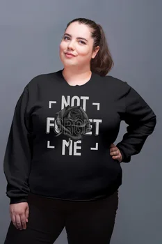 Angemiel Wear Forget Me Black Women Sweatshirt 
Angemiel Wear Forget Me Black Women Sweatshirt