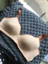 Gris sostenes de maternidad lactancia algodón embarazada lactancia materna embarazo ropa interior de las mujeres Sujetador de lactancia