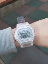 Reloj Digital transparente para Mujer, cronógrafo cuadrado, electrónico, deportivo, resistente al agua, nuevo, triangulación de envíos