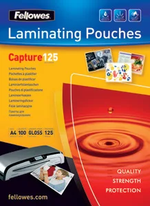 

Film for lamination Fellowes, 125 Micron, credit card (54x86mm), 100 pcs., glossy (fs-53063)