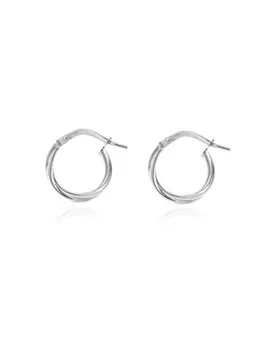 Silver earrings Hoops Smooth round 15x2mm
Silver earrings Hoops Smooth round 15x2mm