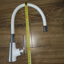 Frap-grifos de cocina de diseño de goma, rotación de 360 grados, grifos de cocina, grifo de una sola manija, Torneira F4458