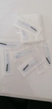 Agujas dermografo para tatuaje, 0,15/0,18mm, 18U, hojas para tatuaje, pluma manual de microblading, 50 Uds.