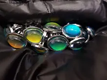 Anillo de cristal con cambio de Color según estado de ánimo, joyería de cristal con cambio de Color según estado de ánimo, anillos de temperatura, sensibilidad, estado de ánimo, regalos de tamaño ajustable, suministros para fiestas y eventos, 2016