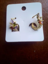 Pendientes de tuerca inusuales para mujer, joyería coreana, regalo de San Valentín, bisutería de Color rojo y plateado, pendientes de precio de fábrica, 1 par