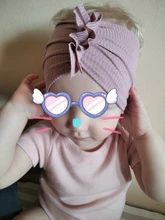 Diadema de gasa de algodón súper suave sin costuras para bebé, accesorios para el pelo de bebé, turbante