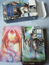 Tarjetas de Tarot PARA adivinación de uso Personal, versión completa en inglés, 78 hojas/caja