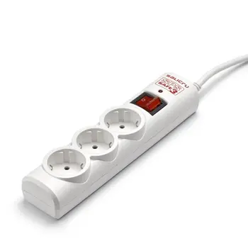 Salicru SPS SAFE 3 Power Strip with Protection 3 Sockets White
Salicru SPS SAFE 3 Power Strip with Protection 3 Sockets White