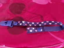 Clip de cadena para chupete de bebé, Clip para chupete soporte para pezones, punto de dibujos, 1 Uds.