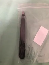 Pinzas para cejas, Belleza del cabello de acero inoxidable para quitar el pelo, accesorios de herramientas de maquillaje, color negro/rosa, 1 ud.