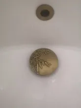 Drain Basin Sink Lavatory Brass-Material Bathroom Antique-Finish Clic-Clac Waterlet Pop-Up