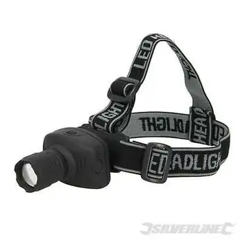 Flashlight LED head lamp spotlight Silverline 1 W Price
Flashlight LED head lamp spotlight Silverline 1 W Price