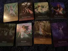 Cartas de Tarot The Oracle Of The fairyes, 44 Uds., cartas de juego portátiles en inglés, juego de mesa de cartas para fiesta de amigos