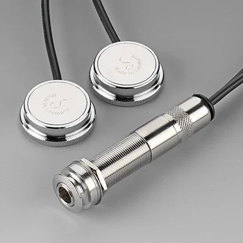 16050102 oyster 10/83 pickup internal, 2 sensors, receptacle, nickel, Schaller
16050102 oyster 10/83 pickup internal, 2 sensors, receptacle, nickel, Schaller