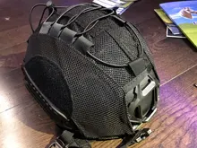 Mulitcam-casco antibalas de corte alto para hombre, gorra con cuerda elástica para militar táctico