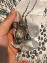 Collar de música de DJ con auriculares colgantes para hombre y mujer, cadena larga, joyería de Hip Hop, Rock, S110