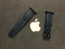 Correa para Apple watch de 44mm, 40mm, iWatch de 42mm y 38mm, correa Retro de cuero de vaca para iwatch series 6 5 4 3 2 SE