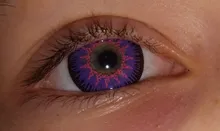 2 unids/par lentes de contacto de Color ojo Vika tricolor serie de lentes de contacto de Color de lente de contacto para los ojos de lentes de contacto