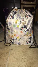 Disney pañal de dibujos animados bolsa impermeable Mickey impresión mochila portátil plegable bolsa de viaje