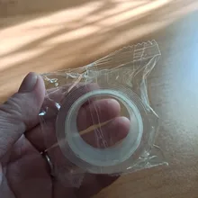 AOBT-Cinta mágica Nano de doble cara, cinta adhesiva transparente, reutilizable, impermeable, limpiable para el hogar, 1M/2M/3M/5M