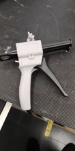 Pistola de calafateo de 50ml, pistola aplicadora de pegamento epoxi AB, adhesivo de pegamento, Cartucho de pistola 1:2 1:1 AB, dispensador Manual de pegamento