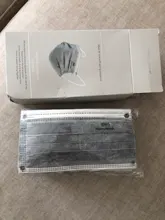 Mascarilla de 5 capas FFP2 KN95, Máscara protectora gris, antipolvo, anticontaminación, Fpp2, aprobada por la CE