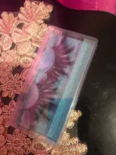 LEKOFO-pestañas postizas de 25mm, 10/30/50/100/200 pares de visón 6D, Pestañas postizas espectaculares esponjosas, pestañas largas reutilizables, venta al por mayor