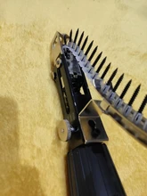 Adaptador de pistola de clavos con cadena de puntas de tornillo automático, taladro eléctrico, herramienta de carpintería, accesorio de Taladro Inalámbrico, 1 ud.